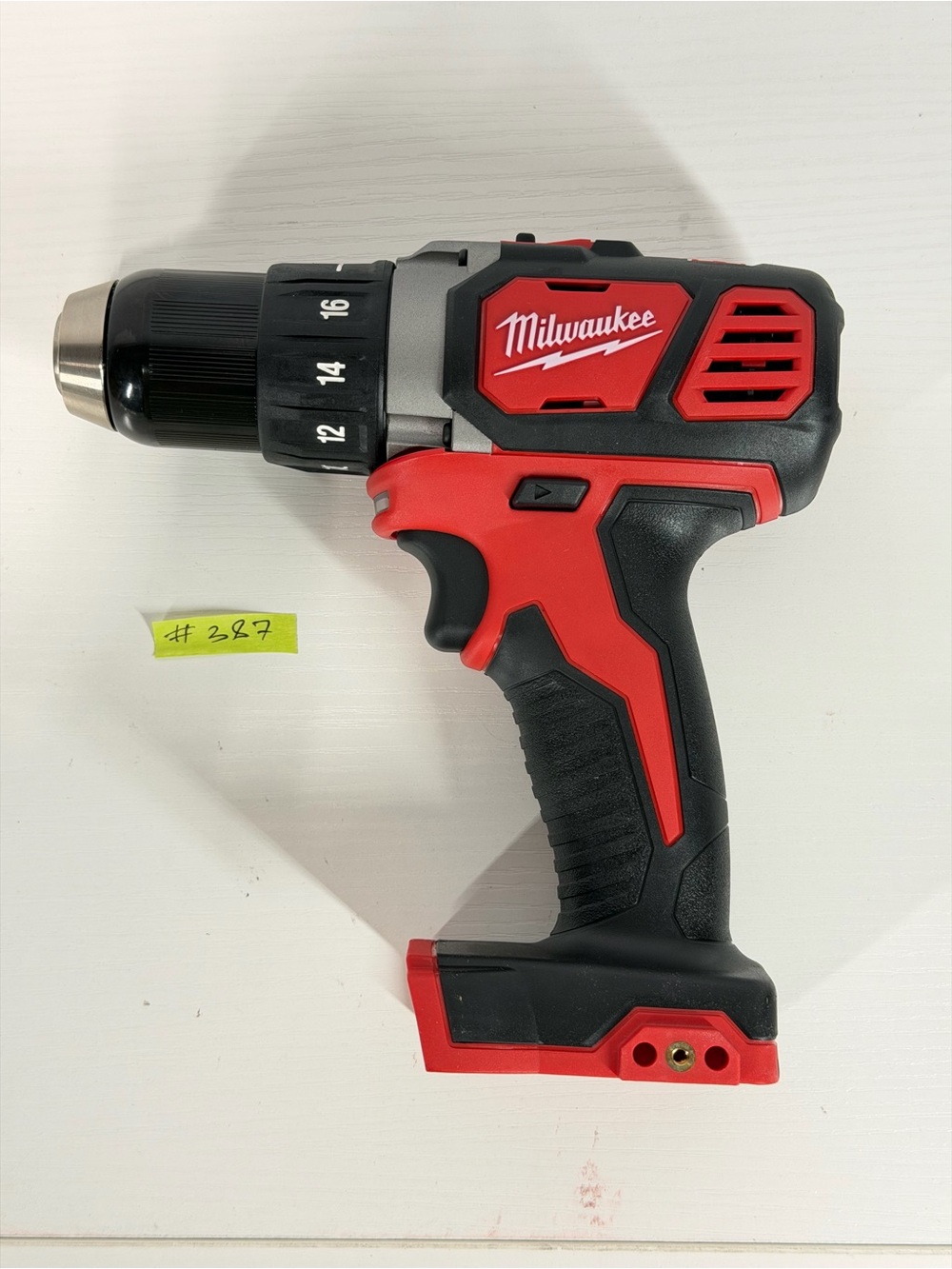 #387 Milwaukee M18 1/2" Drill / Driver 2606-20 TOOL ONLY